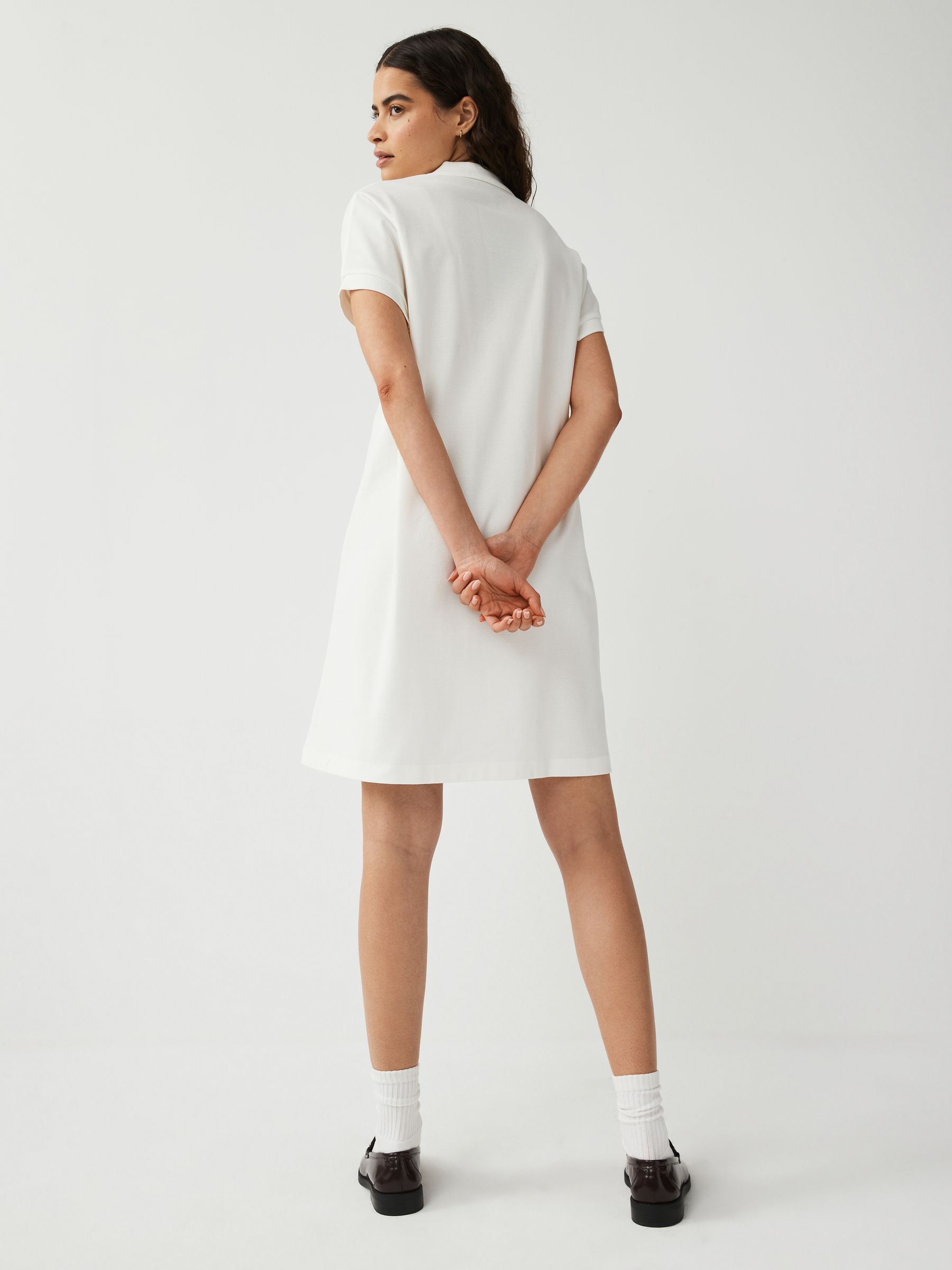 Buy Fred Perry Womens Lace Tape Pique White Dress from Next Germany