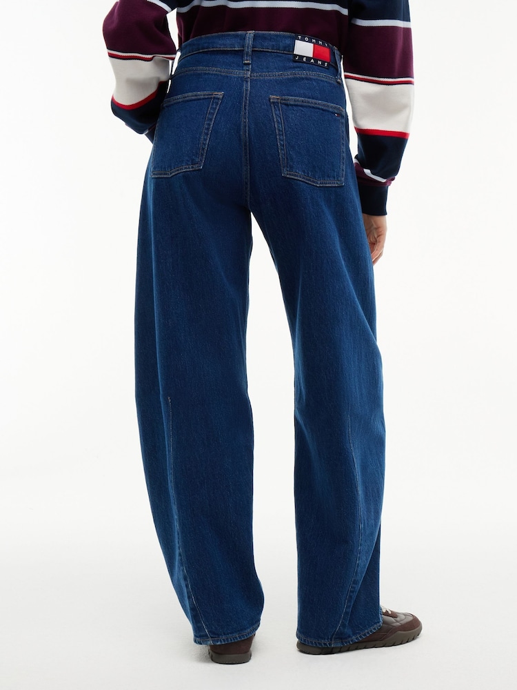 Luźne dżinsy Tommy Hilfiger Ella z wysokim stanem i obszernymi nogawkami - Obraz 2 z 5 Luźne dżinsy Tommy Hilfiger Ella z wysokim stanem i obszernymi nogawkami - Obraz 2 z 5
