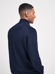 Lacoste 100% Cotton Quarter Zip Jumper - Image 2 of 5