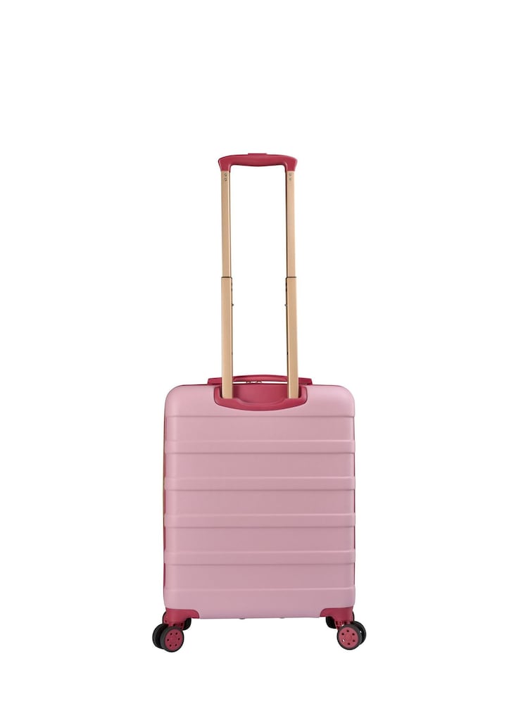 Cabin Max Pink Anode 40L ABS Cabin Carry On Hand 55x40x20cm Luggage - Image 2 of 5