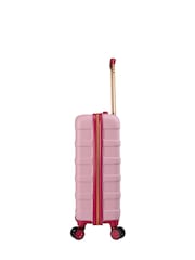 Cabin Max Pink Anode 40L ABS Cabin Carry On Hand 55x40x20cm Luggage - Image 3 of 5