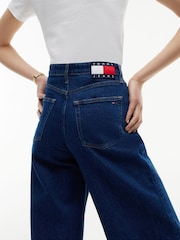 Tommy Jeans Blue Claire High Rise Wide Jeans - Image 5 of 6