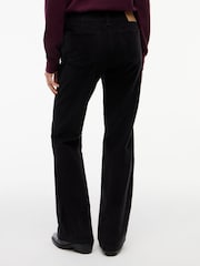 Tommy Jeans Black Low Rise Bootcut Corduroy Jeans - Image 2 of 5