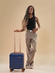 Cabin Max Navy Blue Anode 30L Underseat Hand Luggage Cabin Case for EasyJet 45x36x20cm - Image 1 of 5