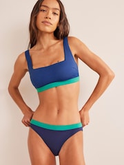 Boden Blue Panel Bikini Bottoms - Image 1 of 6