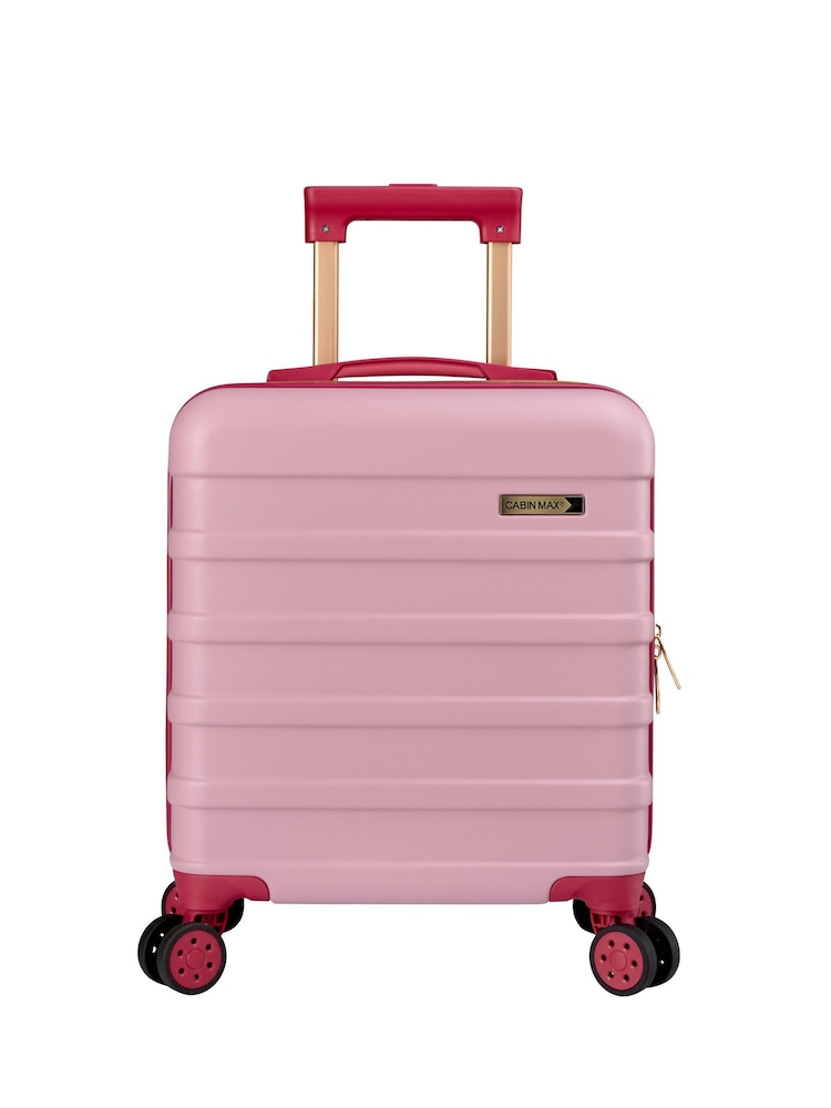 Cabin Max Pink Anode 30L Underseat Hand Luggage Cabin Case for EasyJet 45x36x20cm - Image 1 of 4 Cabin Max Pink Anode 30L Underseat Hand Luggage Cabin Case for EasyJet 45x36x20cm - Image 1 of 4