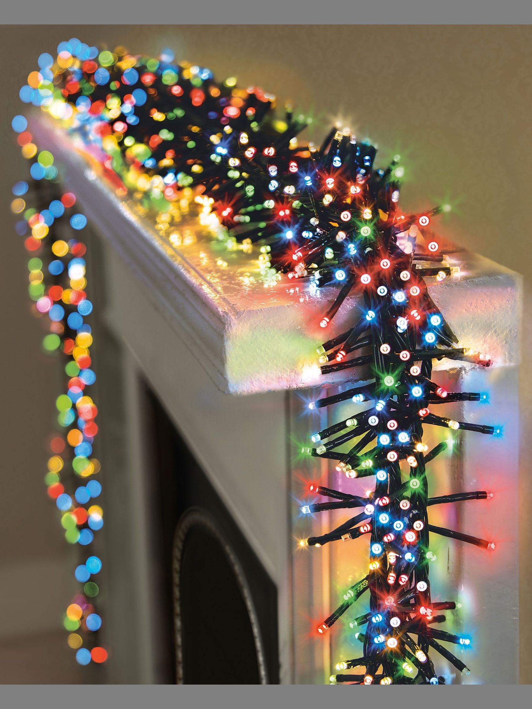 Buy Premier Decorations Ltd Rainbow 3000 LED Cluster Christmas Lights from the Next UK online shop