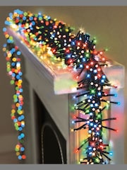 Premier Decorations Ltd Rainbow 3000 LED Cluster Christmas Lights - Image 1 of 4