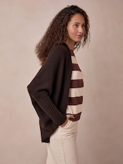 Celtic & Co. Brown Supersoft Cocoon Cardigan - Image 1 of 9