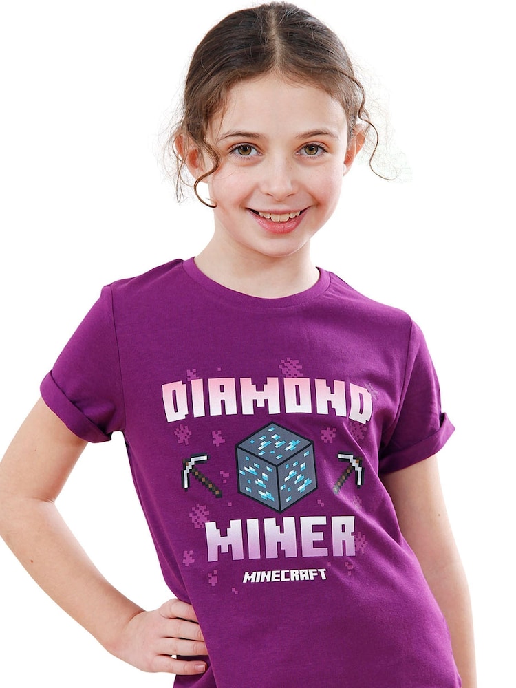 Camiseta de algodón 100 % con diseño de Minecraft de Character - Imagen 4 de 4 Camiseta de algodón 100 % con diseño de Minecraft de Character - Imagen 4 de 4