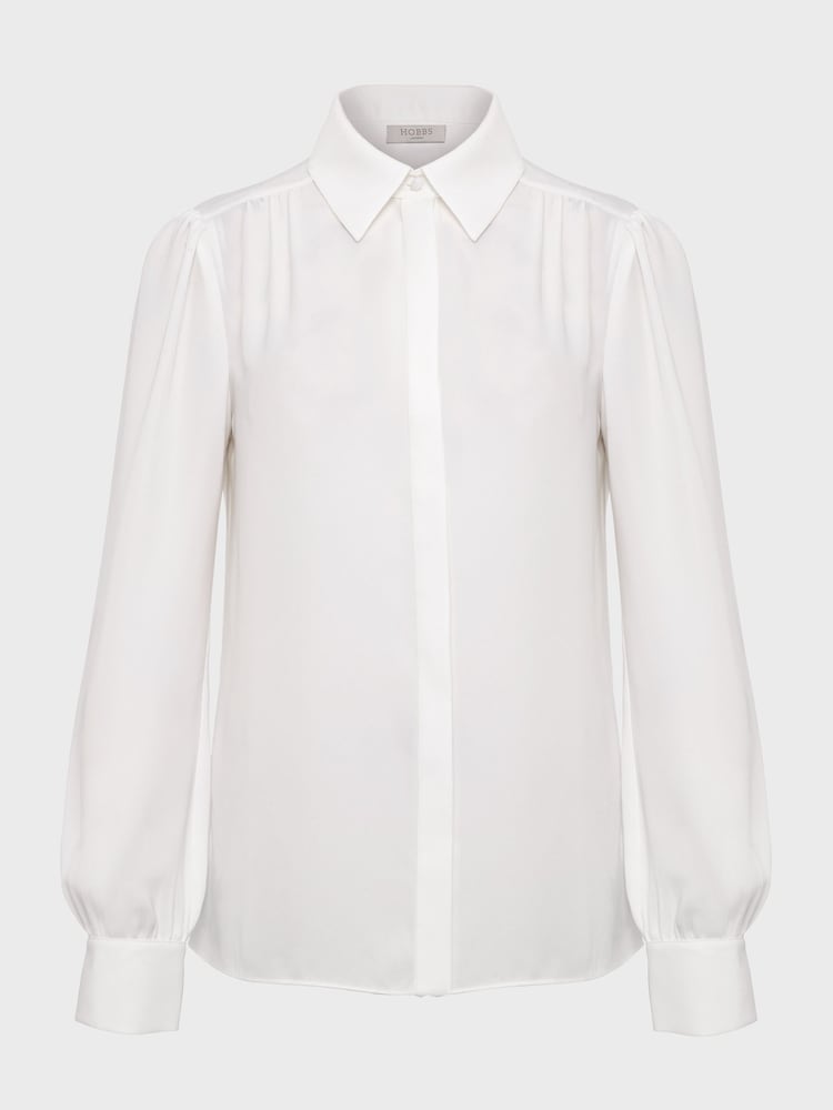 Hobbs White Caitlyn Shirt - Image 4 of 4