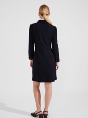 Hobbs Blue Adelia Ponte Dress - Image 4 of 6