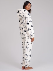 Loungeable Martini Bow Luxury Fleece Hoodie and Joggers Lounge Set - 6суретінің 2 суреті