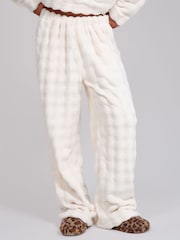 Loungeable Luxury Bubble Fleece Quarter Zip and Trousers Lounge Set - Obrázek 3 z 6