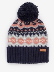 Barbour® Pink/Black Fairisle Pattern Knitted Dog Jumper - Image 5 of 8