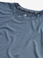 Bleu - Active Gym Texture Training T-Shirt - Image 11 de 11