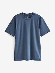 Bleu - Active Gym Texture Training T-Shirt - Image 9 de 11