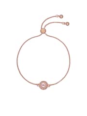 Ted Baker Pink SOLETA: Solitaire Sparkle Crystal Adjustable Bracelet - Image 1 of 5