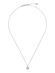 Ted Baker Silver Tone SOLTELL: Solitaire Sparkle Crystal Pendant Necklace - Image 1 of 5
