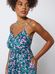 SCAMP & DUDE Blue Pintuck Midi Sundress - Image 4 of 4