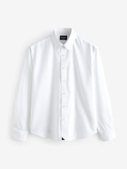 UNTUCKit White 100% Cotton Wrinkle-Free Relaxed Fit Las Cases Shirt - Image 4 of 4