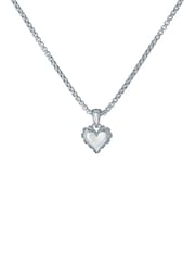 Ted Baker Silver Tone SARROHA: Crystal Sparkle Heart Pendant Necklace - Image 2 of 4