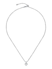 Ted Baker Silver Tone SARROHA: Crystal Sparkle Heart Pendant Necklace - Image 4 of 4