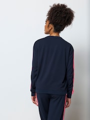 SCAMP & DUDE Slouchy Stripe Detail Sweatshirt - Image 5 sur 6