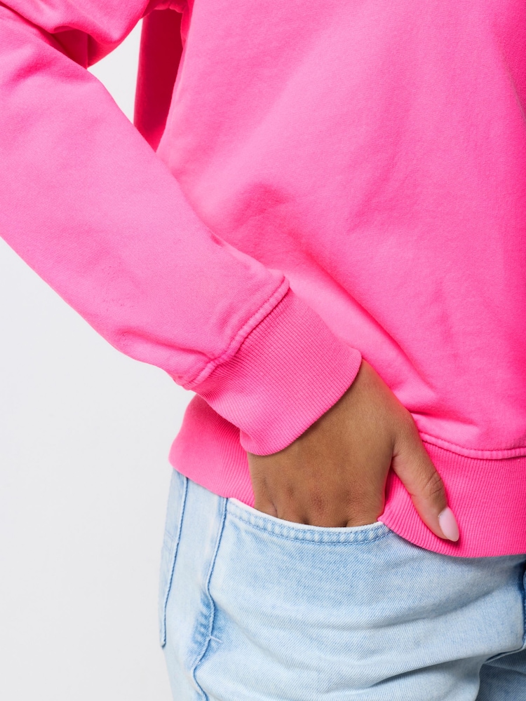 SCAMP & DUDE Pink Washed Ultimate Sweatshirt - Image 5 of 5 SCAMP & DUDE Pink Washed Ultimate Sweatshirt - Image 5 of 5