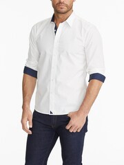 UNTUCKit White 100% Cotton Wrinkle-Free Relaxed Fit Las Cases Special Shirt - Image 1 of 5