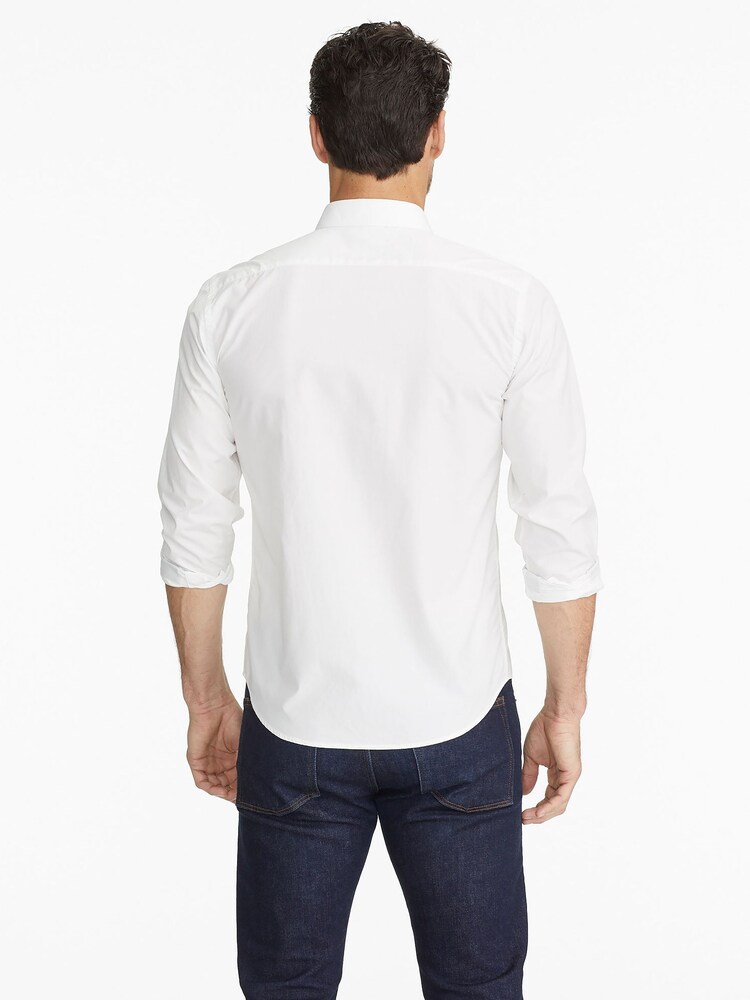 UNTUCKit White 100% Cotton Wrinkle-Free Relaxed Fit Las Cases Special Shirt - Image 2 of 5