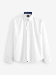 UNTUCKit White 100% Cotton Wrinkle-Free Relaxed Fit Las Cases Special Shirt - Image 5 of 5
