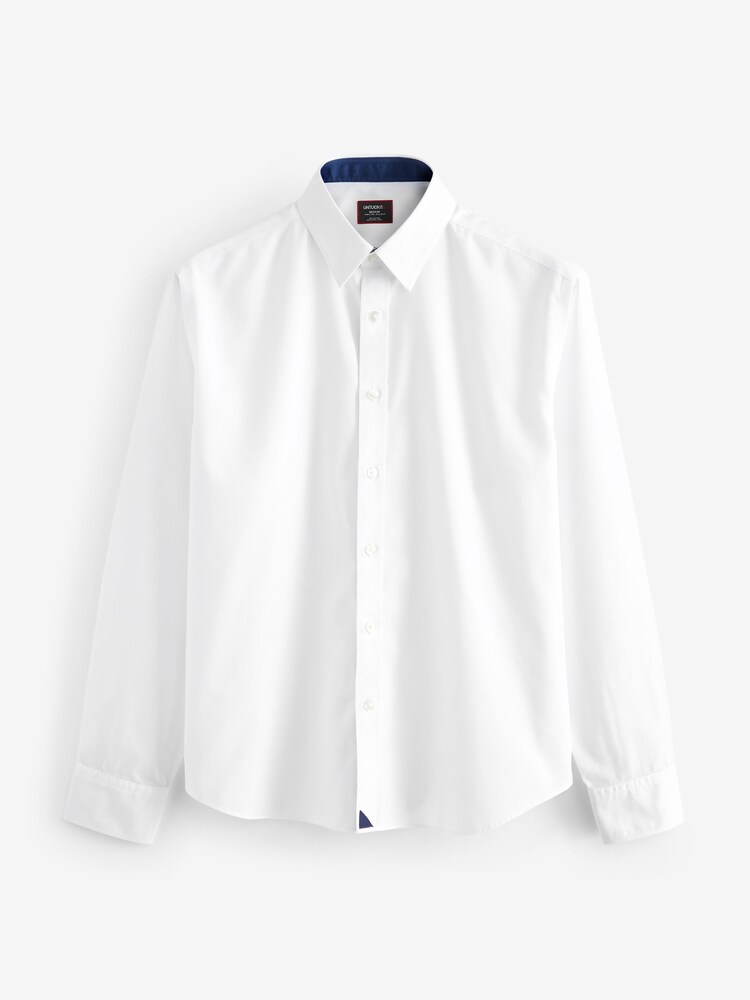 UNTUCKit White 100% Cotton Wrinkle-Free Relaxed Fit Las Cases Special Shirt - Image 5 of 5