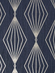 Art For The Home Dark Grey Boutique Marquise Geo 10M Wallpaper - Image 2 of 3