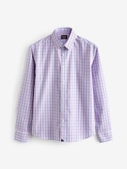 UNTUCKit Pink 100% Cotton Wrinkle-Free Slim Fit Dolcetto Shirt - Image 5 of 6