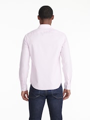 UNTUCKit Pink Wrinkle-Free Slim Fit Douro 100% Cotton Shirt - Image 2 of 5