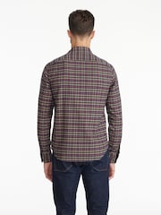 UNTUCKit Blue Flannel Regular Fit Thelander Shirt - Image 2 of 5