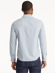 UNTUCKit Blue Sky Wrinkle-Free Regular Fit Durif 100% Cotton Shirt - Image 2 of 5