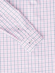 UNTUCKit Pink/Blue 100% Cotton Wrinkle-Free Slim Fit Dolcetto Shirt - Image 6 of 6