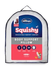 Silentnight Squishy Velvet Touch Body Support Pillow - Image 2 of 4