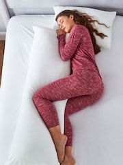 Silentnight Squishy Velvet Touch Body Support Pillow - Image 4 of 4