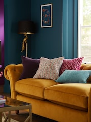 Multi Cut Velvet Spot 43 x 43cm Cushion - Image 2 of 6