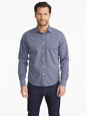 UNTUCKit Blue Regular Fit 100% Cotton Wrinkle Free Orville Shirt - Image 1 of 6