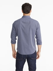 UNTUCKit Blue Regular Fit 100% Cotton Wrinkle Free Orville Shirt - Image 2 of 6