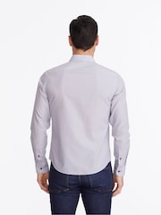 UNTUCKit Purple Wrinkle-Free Relaxed Fit Rubican 100% Cotton Shirt - Image 2 of 6