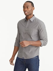 UNTUCKit Dark Grey 100% Cotton Wrinkle-Free Slim Fit Sangiovese Shirt - Image 1 of 5