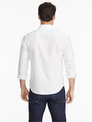 UNTUCKit White Off 100% Cotton Wrinkle-Free Relaxed Fit Las Cases Shirt - Image 2 of 3