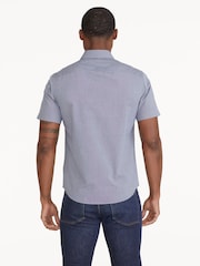 UNTUCKit Blue Light 100% Cotton Wrinkle-Free Short-Sleeve Slim Fit Petrus Shirt - Image 2 of 5