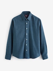 UNTUCKit Blue Sky Wrinkle-Free Regular Fit Veneto 100% Cotton Shirt - Image 5 of 5