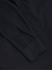UNTUCKit Black Dark Wrinkle-Free Slim Fit Black Stone 100% Cotton Shirt - Image 3 of 6